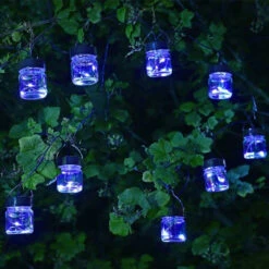 Firefly Opal Jar String Lights - Set Of 10