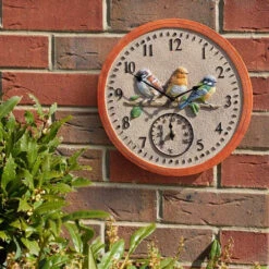 Smart Garden BirdWood Wall Clock