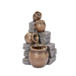 Pot Falls Hybrid Power Water Feature