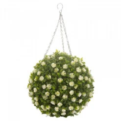Smart Garden White Rose Ball - 30cm