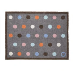 Contemporary Spot Rug 65 X 85cm