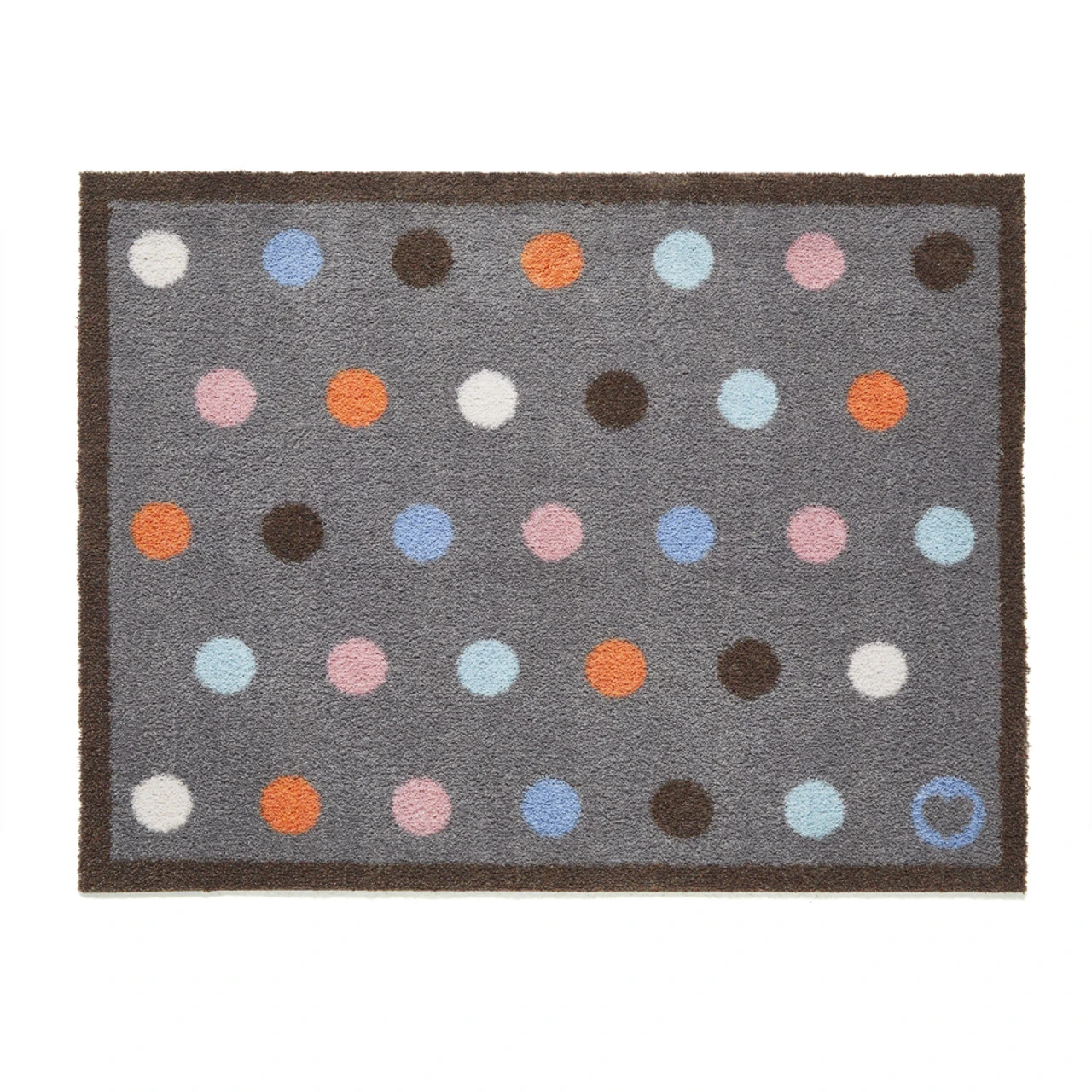 Contemporary Spot Rug 65 X 85cm