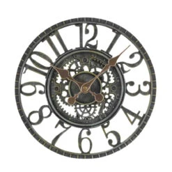 Newby Mechanical Wall Clock - Verdigris