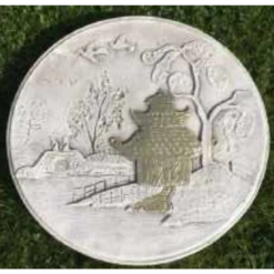 Border Stoneware Willow Stepping Stone