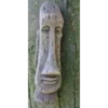 Border Stoneware Easter Island Head Plaque Left