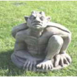 Border Stoneware Man Hole Gargoyle