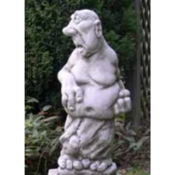 Border Stoneware Fat Fighting Gargoyle