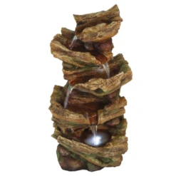 Hamac Woodland Falls Solar Water Feature