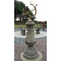 Border Stoneware Large Roman Armillary
