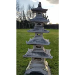 Border Stoneware 5 Tier Pagoda