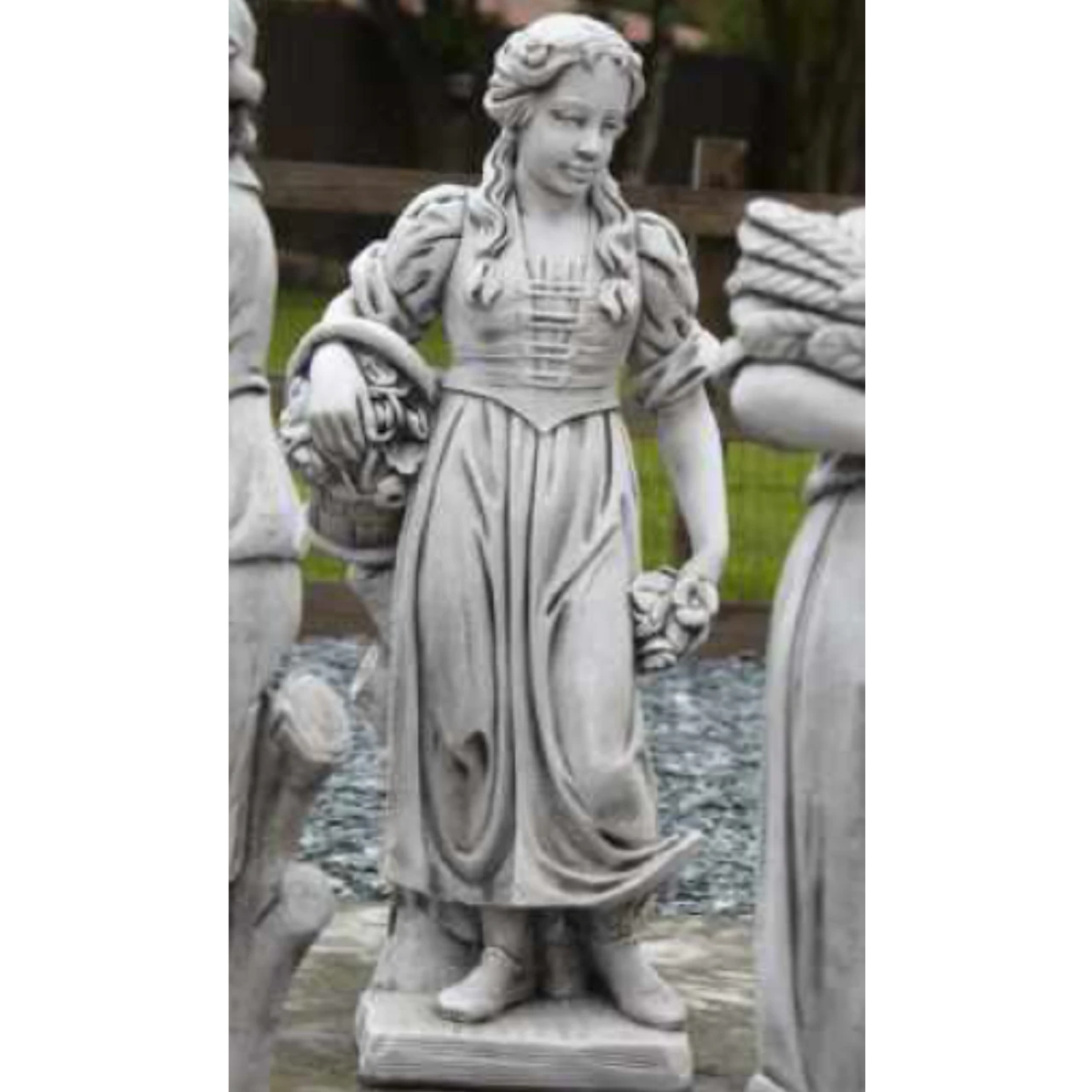 Border Stoneware Large Spring Girl