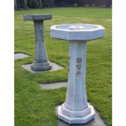 Border Stoneware Large Oriental Bird Bath