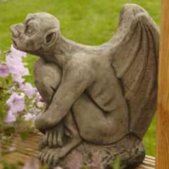 Border Stoneware Large Winged Gargoyle