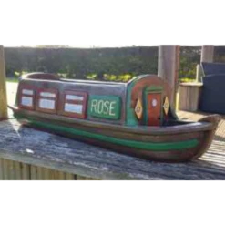 Border Stoneware Narrowboat Planter Painted