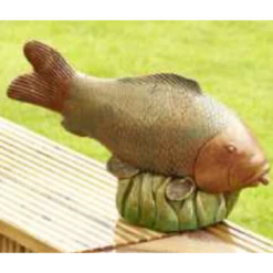 Border Stoneware Koi Fountain