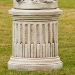 Border Stoneware Large Fluted Column