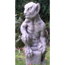 Border Stoneware Gargoyle On Base