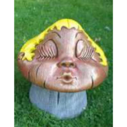 Border Stoneware Party Girl Mushroom
