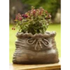 Border Stoneware Sack Planter