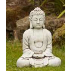 Border Stoneware Small Meditating Buddha