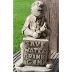 Border Stoneware Save Water