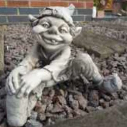 Border Stoneware Pixie Legs With Legs Open