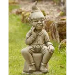 Border Stoneware Pixie On Plant Pot