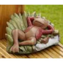 Border Stoneware Sleeping Frog