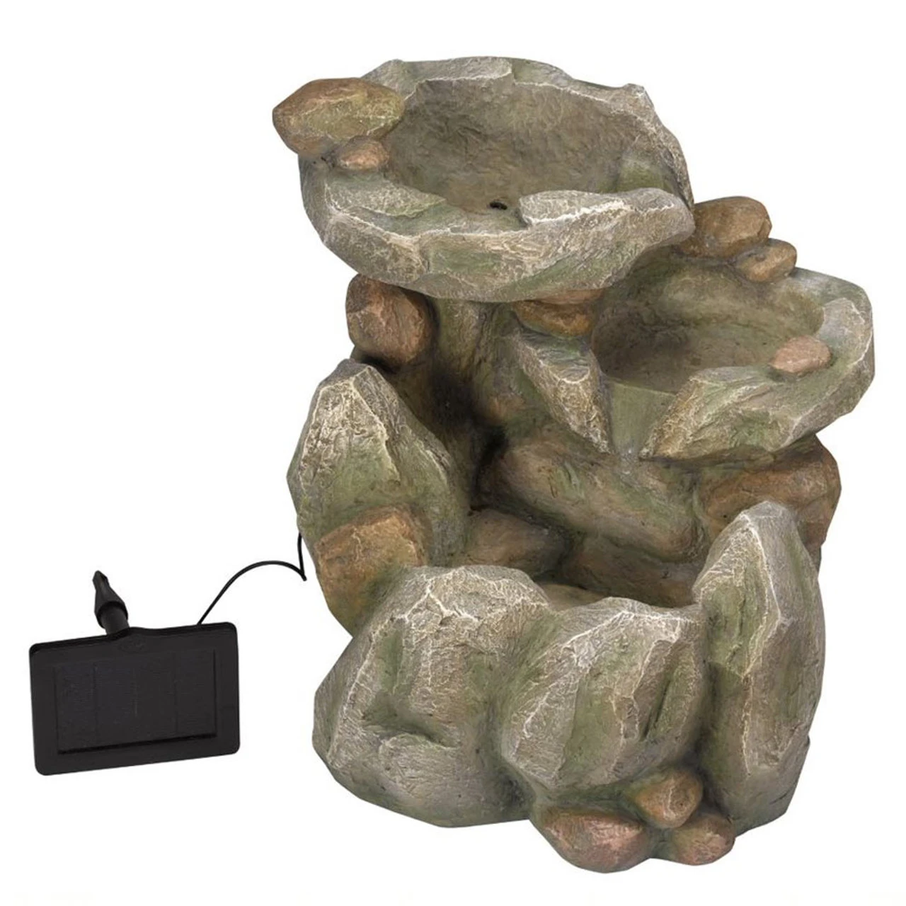 Smart Garden Rock Fall Solar Water Feature - Image 2