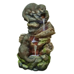 La Hacienda Otter Pools With LED's