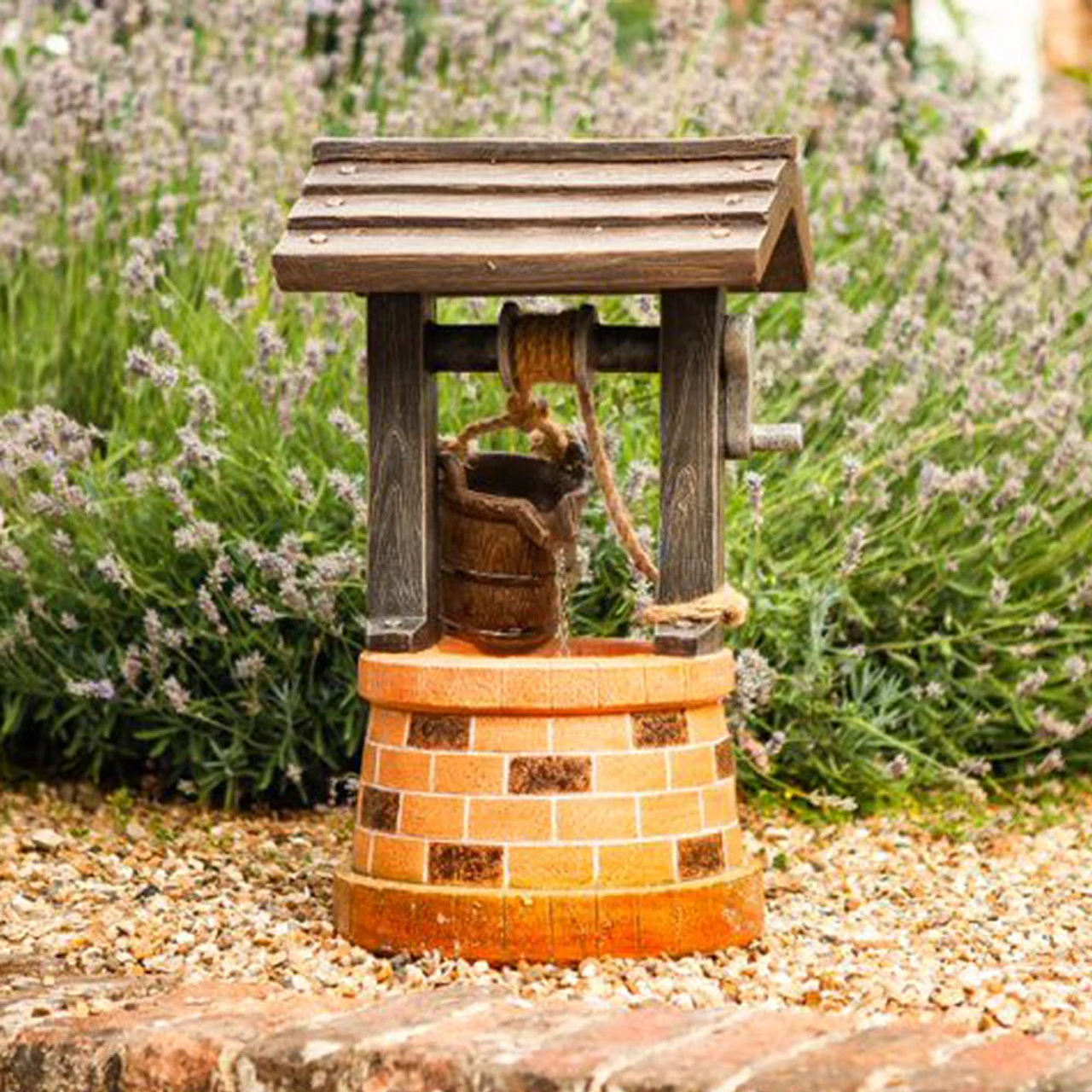 Smart Garden Wishing Well Solar Water Feature